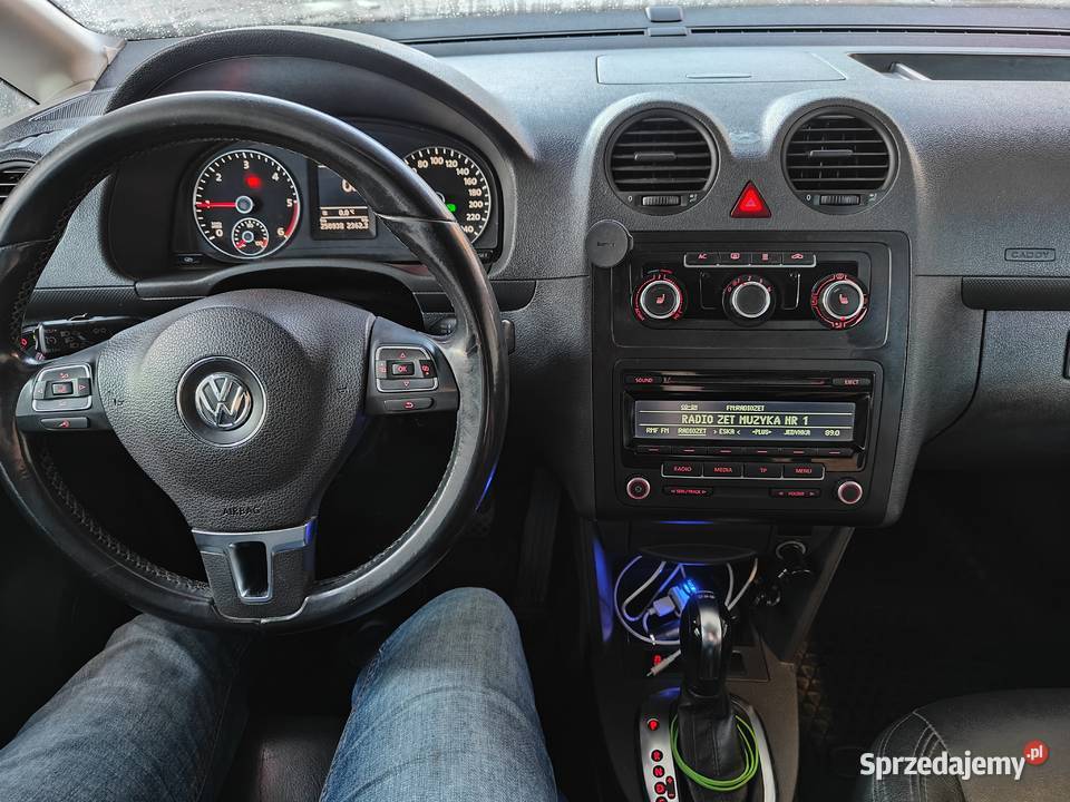 Volkswagen Caddy 16TDI 102 WEBASTO Automat DSG 7 aluminiowe felgi Limanowa sprzedam