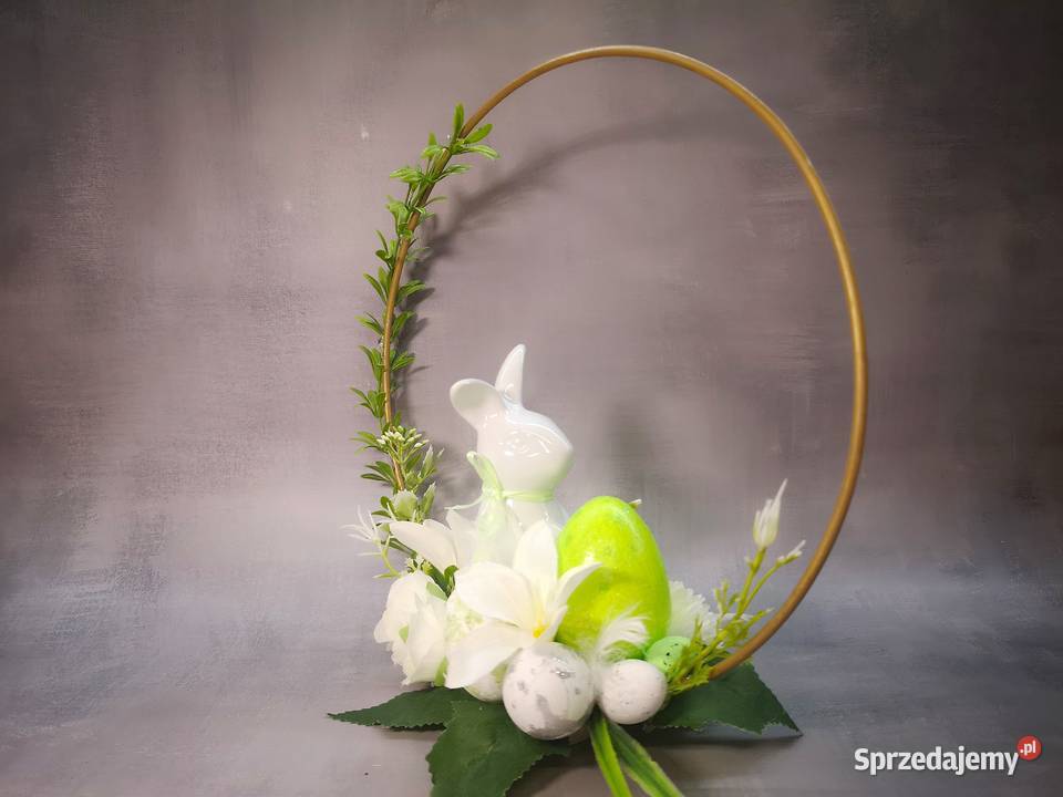 Stroik wielkanocny na kole Wielkanoc Kielce