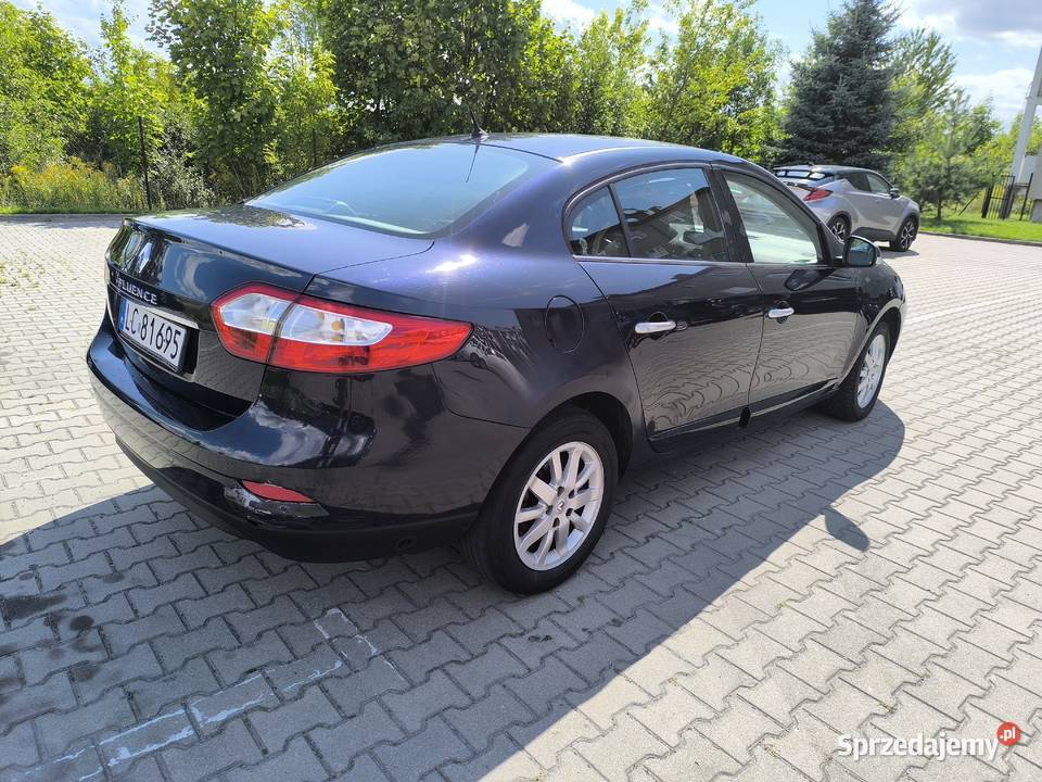 Renault Fluence 16 benz LPG 2011r lubelskie Chełm