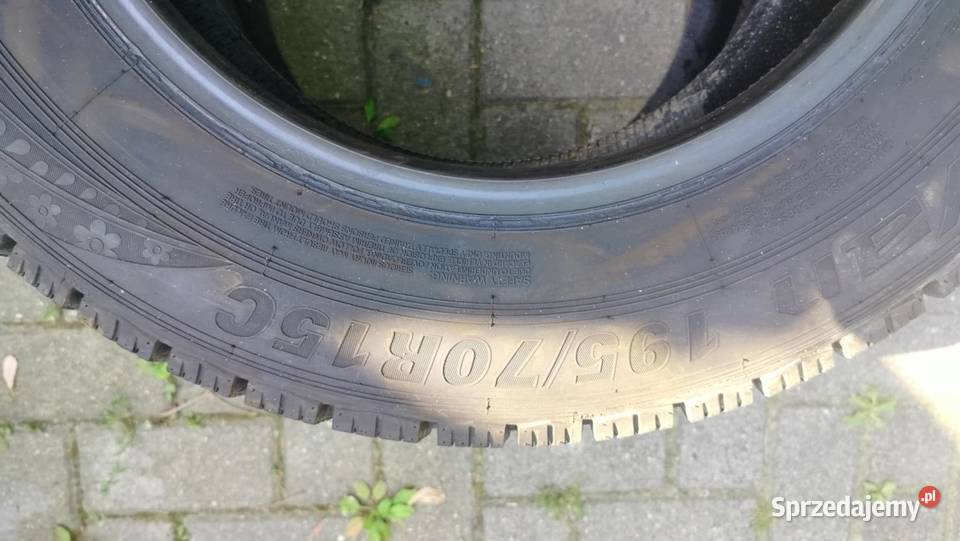 4 x opony wielosezonowe 19575 R15 C Jelenia Góra sprzedam