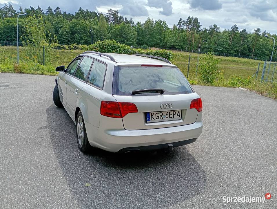 Audi A4b7 19 tdi srebrny A4 Stara Jastrząbka