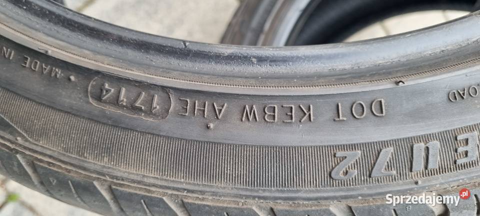 Komplet opon letnich 25540 R18 Skwierzyna sprzedam