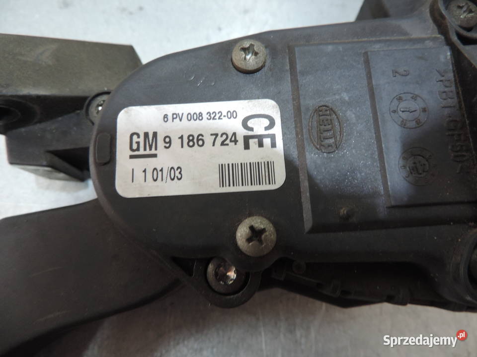 PEDAŁ GAZU OPEL VECTRA C 22DTI 9186724 Potencjometry