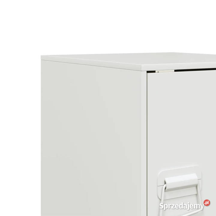 Szafki nocne 2 białe 345x39x44 stal WM841618 Warszawa