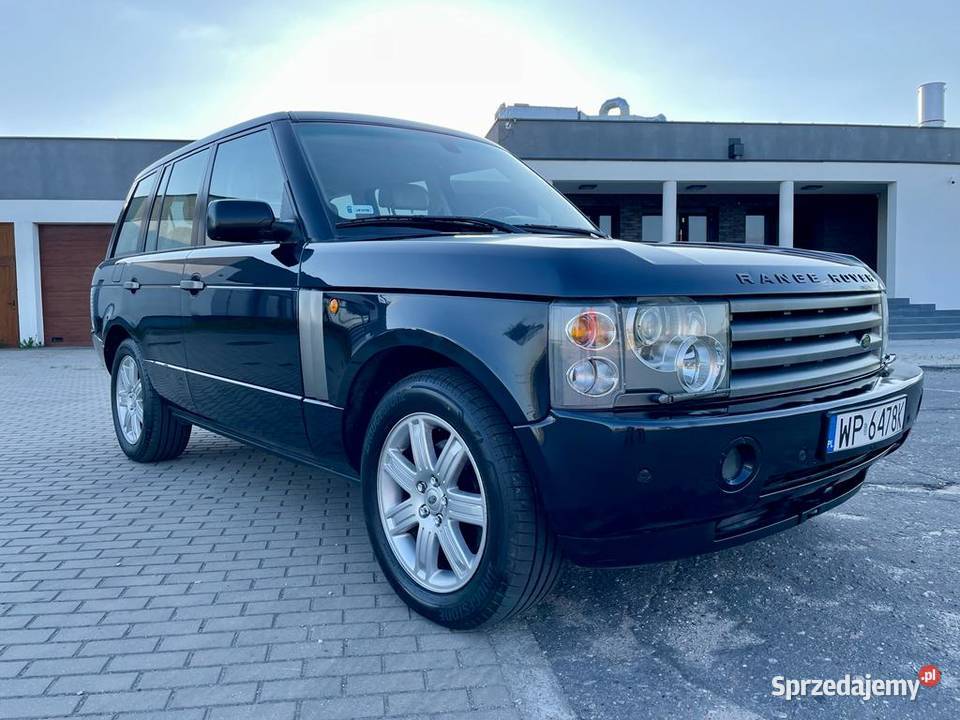 ŁADNY LAND ROVER RANGE ROVER 30 D 177 SKÓRA łódzkie Kutno sprzedam