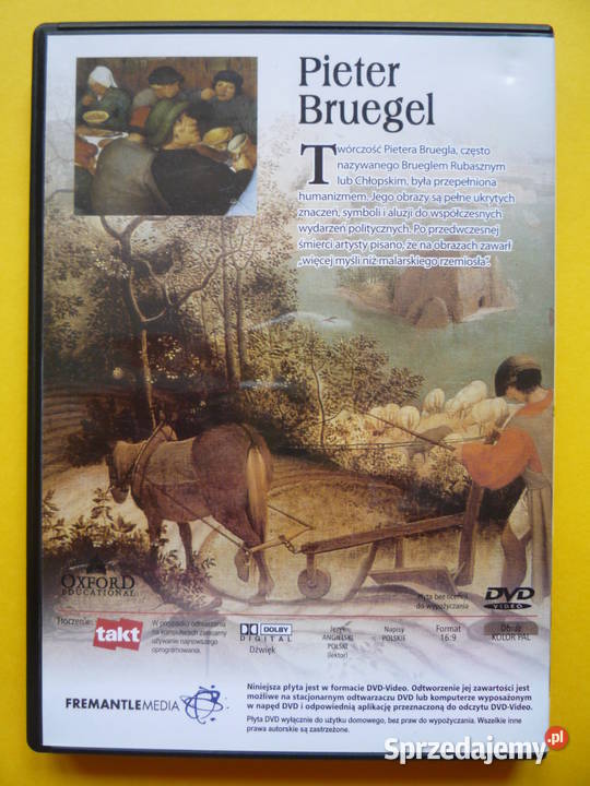 Pieter Bruegel NOWY Film DVD Wielka Kolekcja Szczecin sprzedam