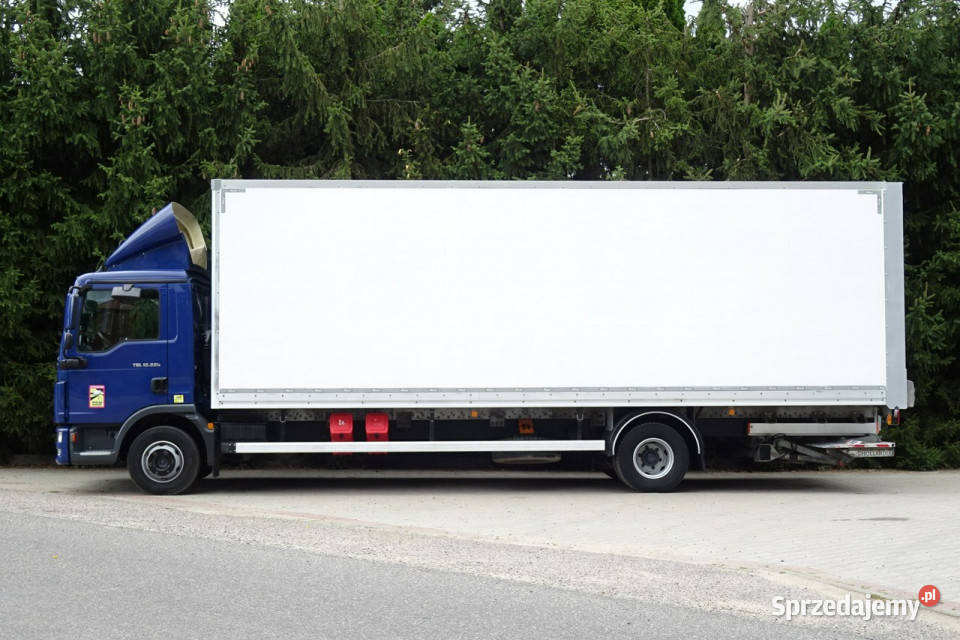 MAN TGL 12220 Euro 6 Kontener 19 pal winda ocynk Motoryzacja Góra Kalwaria