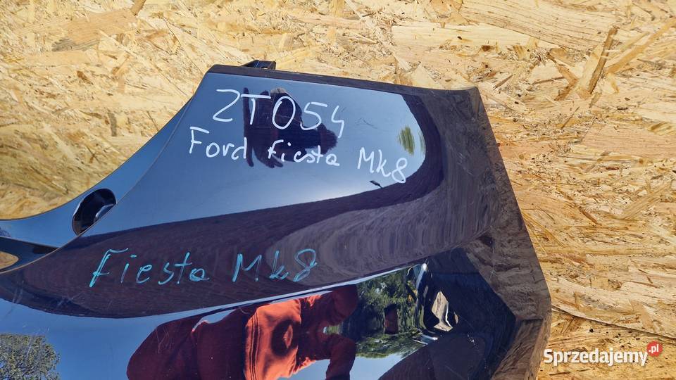FORD FIESTA MK8 ZDERZAK TYLNY TYŁ H1BB17906AA Zderzaki Słowikowo