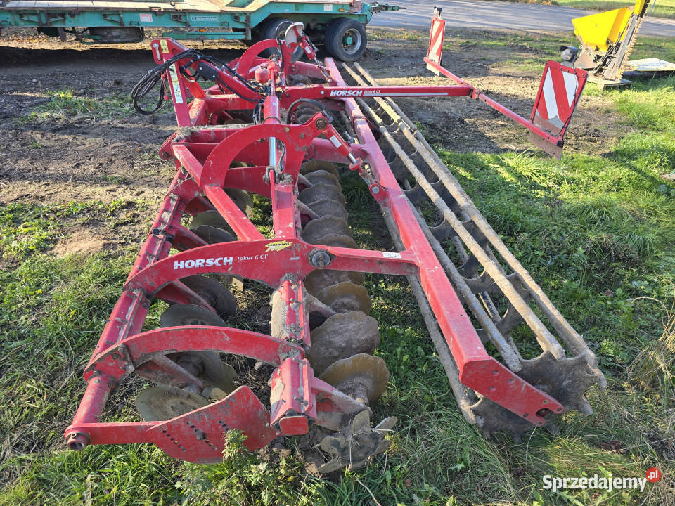 Brona talerzowa HORSCH JOKER 6 CT 6 m składana mazowieckie Augustów