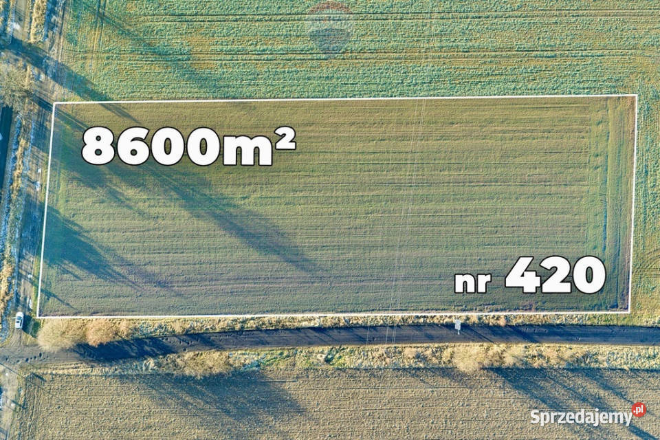 Działka rolna w Chocianowcu pow 8600m Chocianowiec