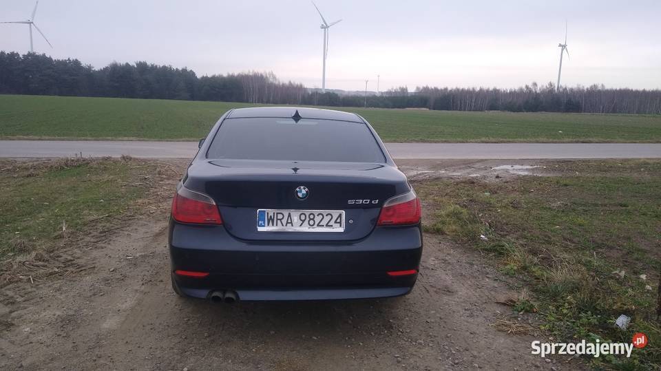 BMW 523i E60 2005r manual Seria 5 Iłża