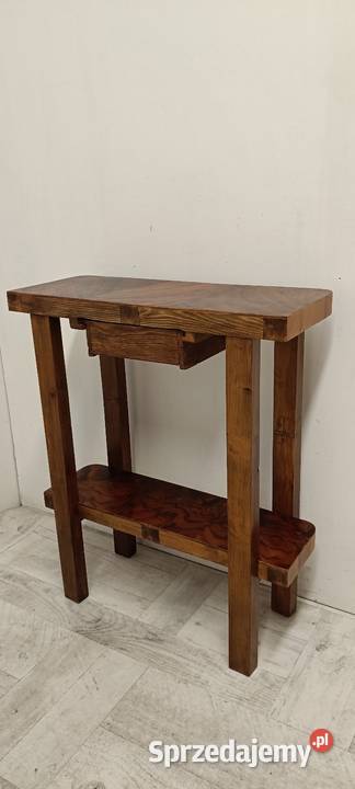 konsola art deco przyścienna orzech stolik łódzkie Radomsko