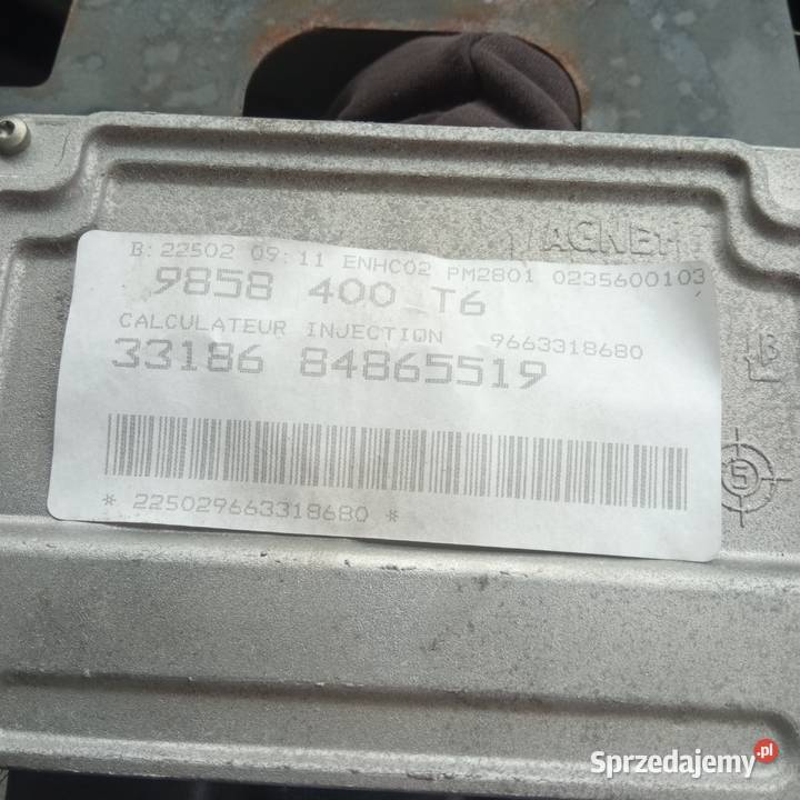 Peugeot 307 komputer silnika 20 benzyna Szczecin