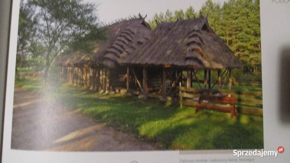 Architektura drewniana wieś folklor zabudowa Poradniki, albumy i reportaże sprzedam