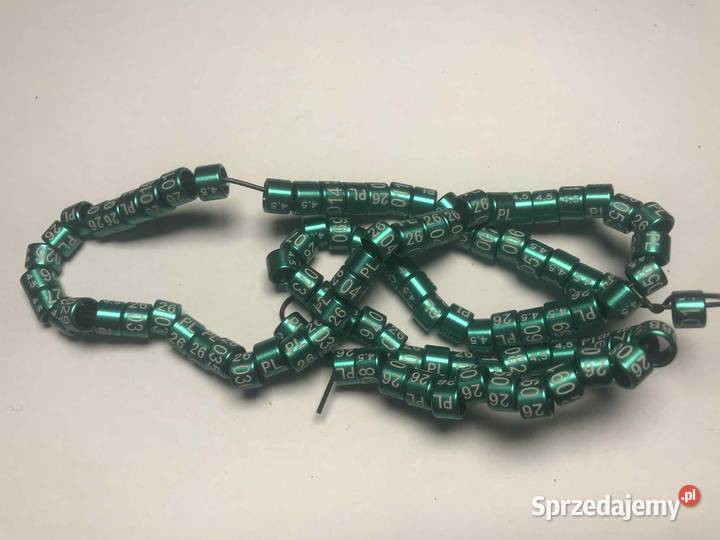 Obrączki drobnej egzotyki papug 26 26 rozmiar Maków Podhalański