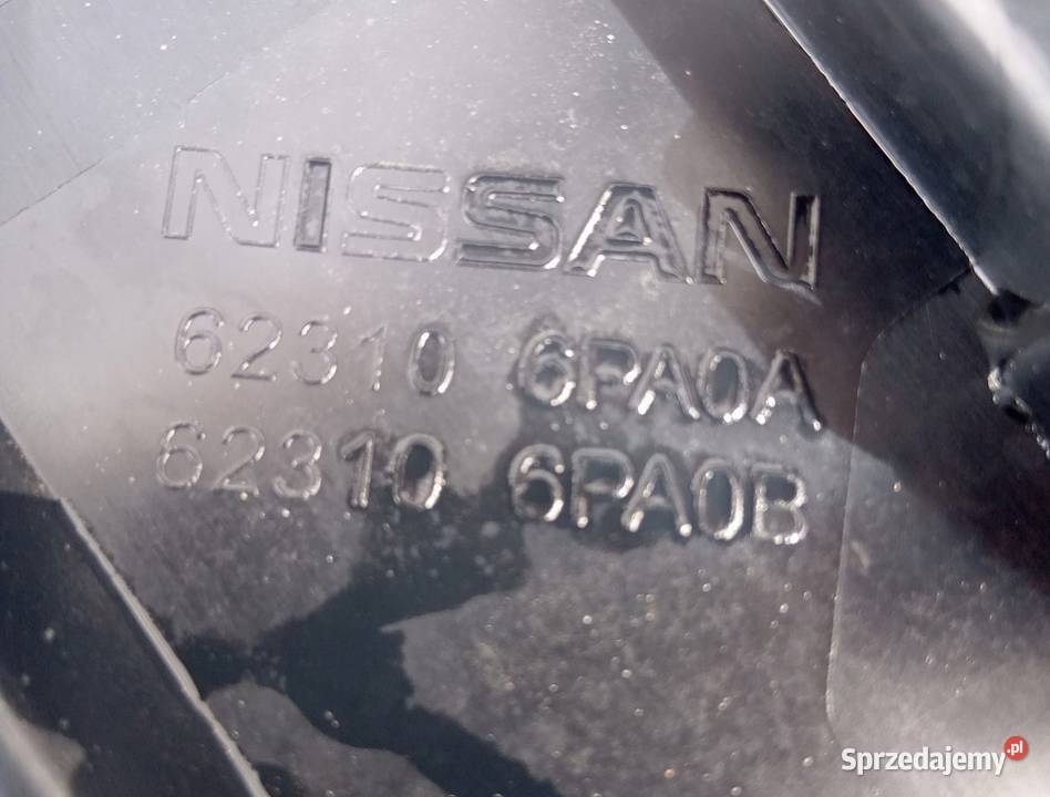 GRILL ATRAPA CHŁODNICY NISSAN JUKE II F16 Nowy Tomyśl sprzedam