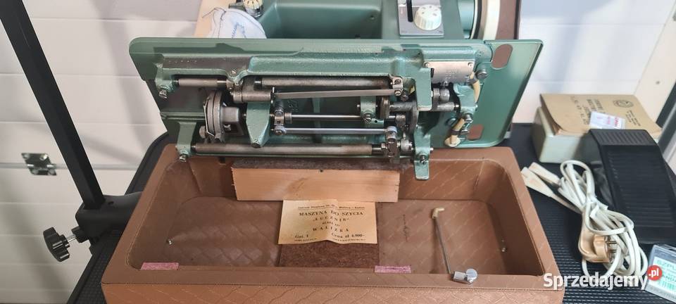Łucznik 432 kompletna mocna maszyna do szycia Śrem