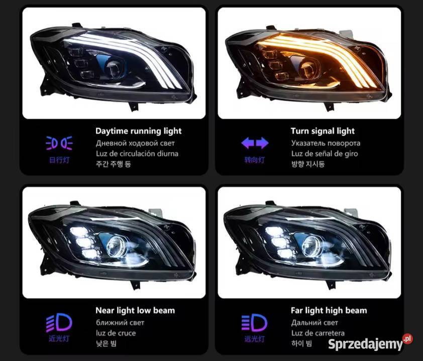 NOWE lampy przednie lampa przód Mercedes GLE Bełchatów