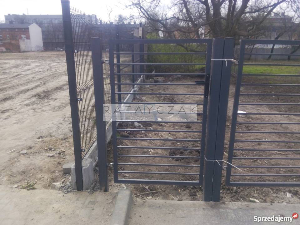 Furtka 150m Bramka Panelowa Komplet Ogrodzenie Gniewkowo