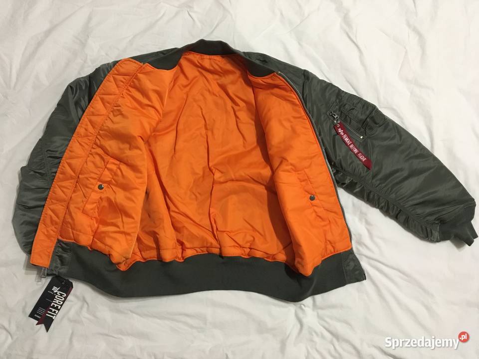 Alpha Industries MA1 Core Fit Nowa Bomber Flyers Kraków