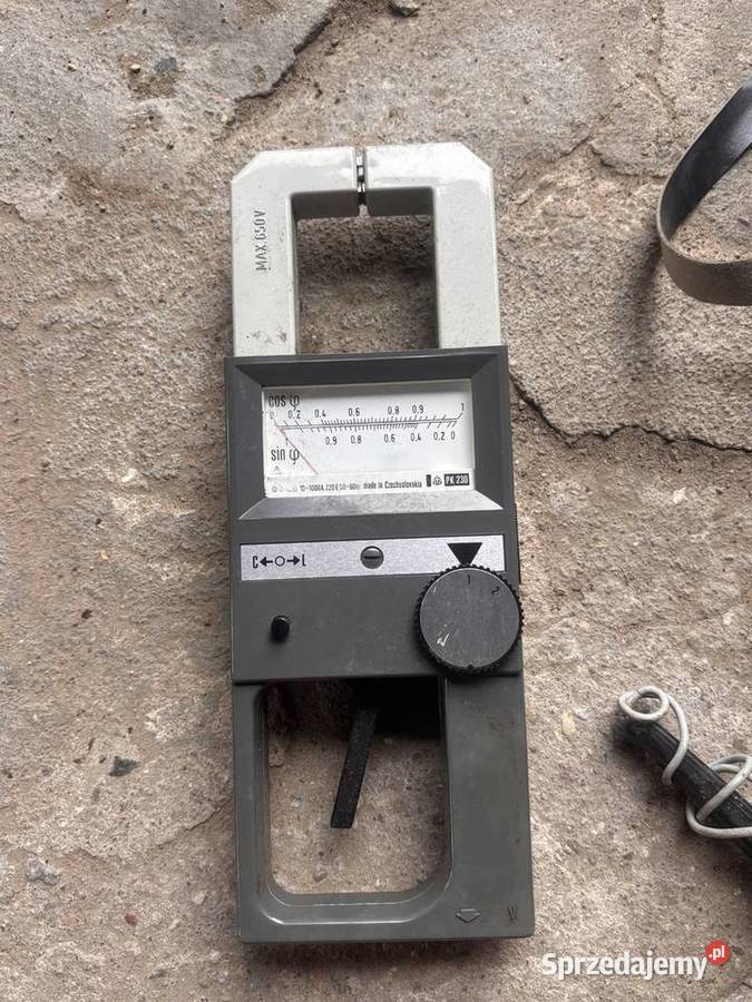 Multimetr cęgowy PK 230 Miernik wspólczynnika podlaskie Kosianka-Boruty