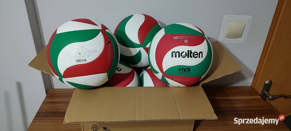 Molten V5M5000 Flistatec Piłka Meczowa FIVB Nowa Koło sprzedam