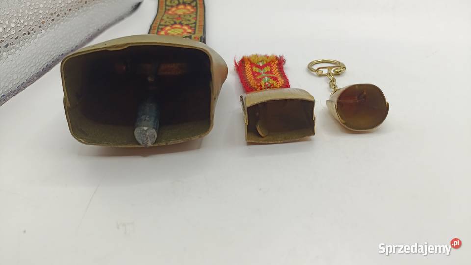 Kolekcja metalowych dzwonków 3 sztuki Pozostałe lubelskie