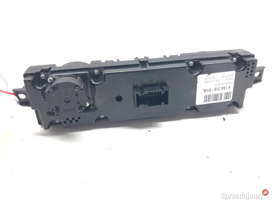 PANEL STEROWANIA NAWIEWU BMW E70 9166318 SUV
