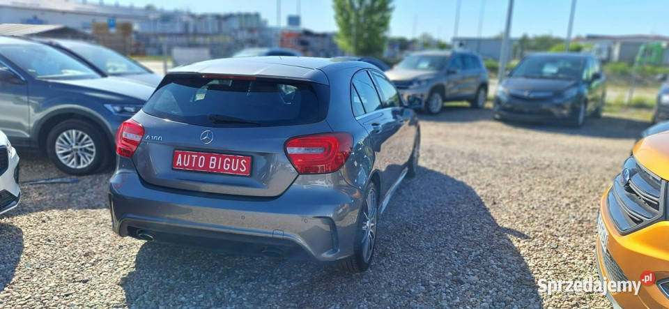 Mercedes A 180 Duża Navi Klima automat AMG W176 wspomaganie kierownicy Lębork