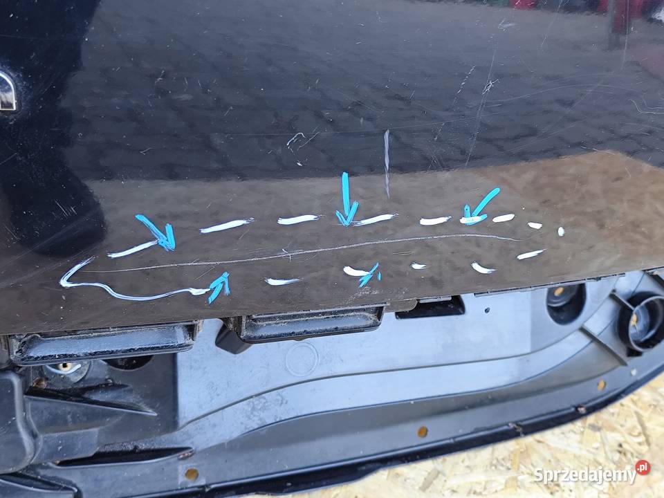 CITROEN C4 PICASSO II KLAPA BAGAŻNIKA TYŁ Przemęt