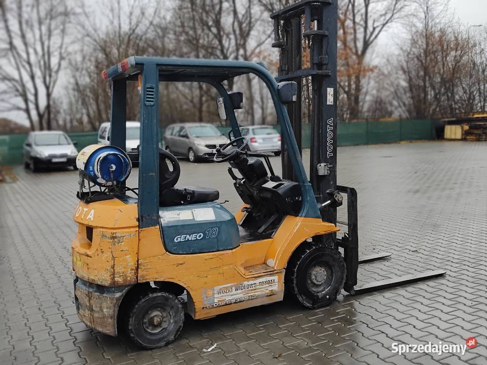 Wózek widłowy Toyota 7FG18 2006 UDT Toyota Kraków