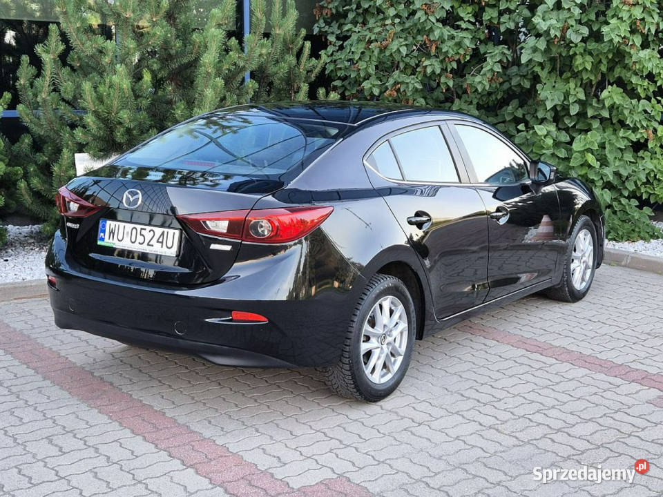 Mazda 3 20 SKYACTIV BENZYNA gwarancja manual czarny 3 mazowieckie Warszawa