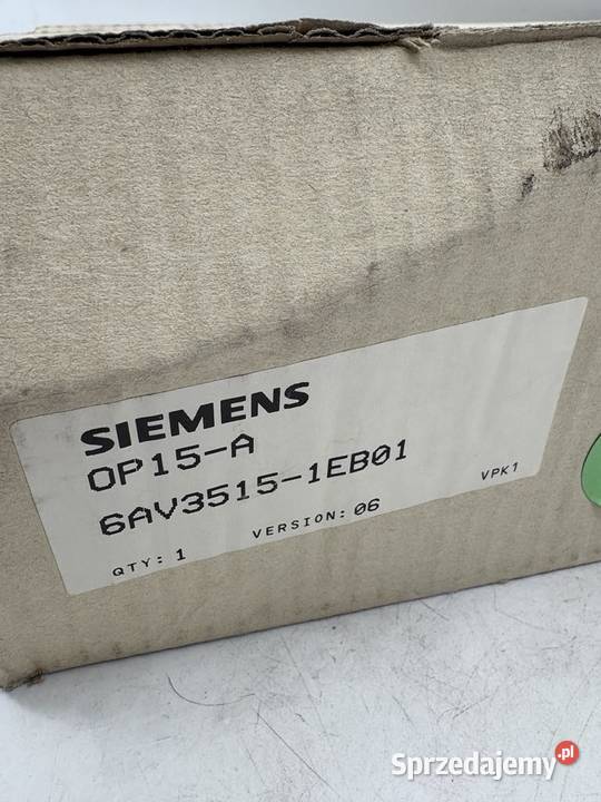 Siemens 6AV35151EB01 HMI Panel Pozostałe mazowieckie