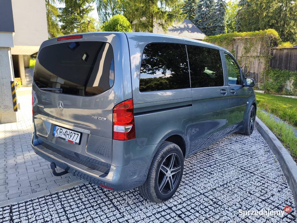 Mercedes Vito Tourer 2015 8 osobowy Salon Polska gniazdo SD Kraków