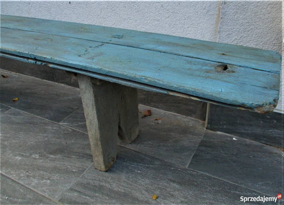 Stara Drewniana Ławka Nieporęt