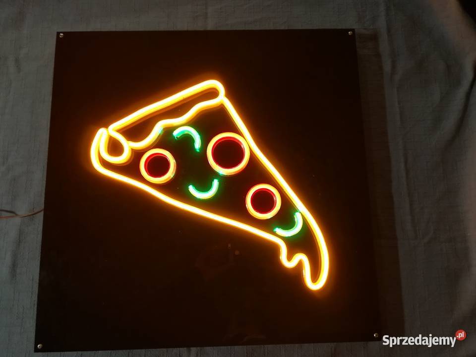 Neon led Kawałek pizzy o wym 50x30 Chęciny