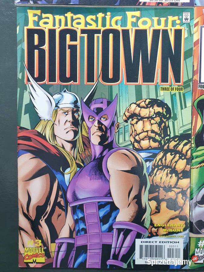 Fantastic Four Big Town miniseria 4 komiksy