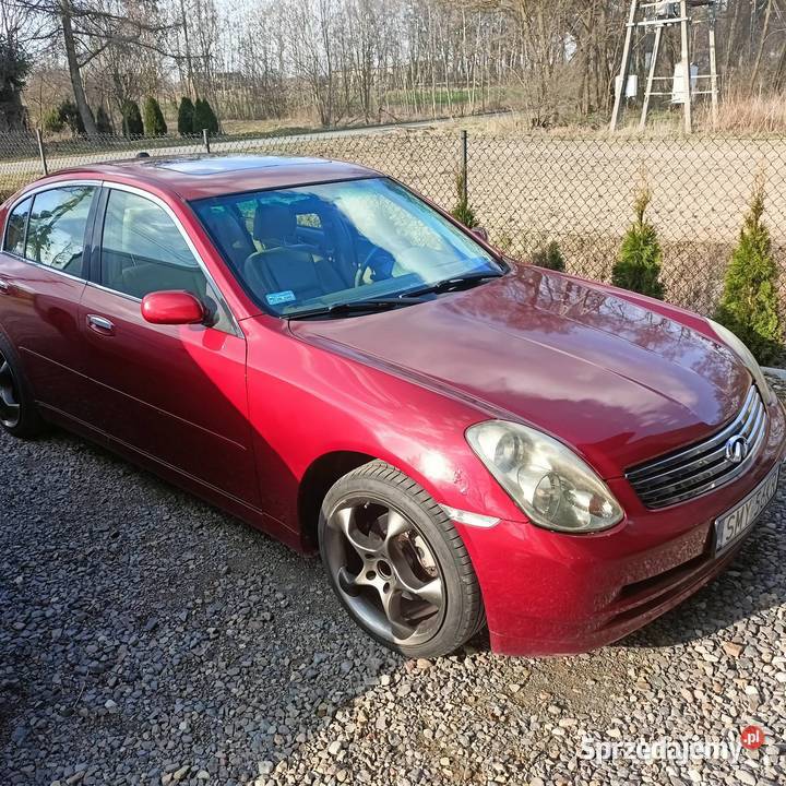Infiniti G35 35 V6 2004r 64 mil przebieg klima elektryczne szyby Dęba