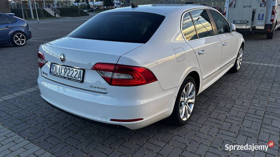 Skoda Superb II 20 TDI 170 DSG elektryczne lusterka Samochody osobowe dolnośląskie Lubin