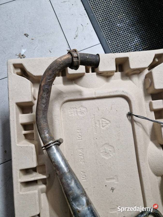 Simson oryginalny tłumik kolanko nakrętka Wola Dębińska