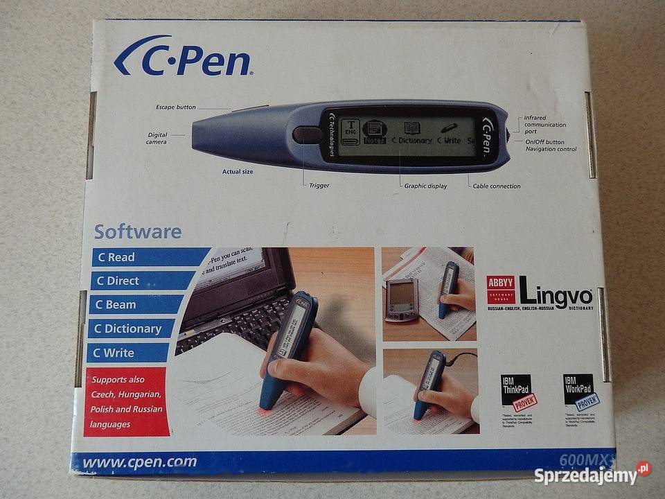 CPen 600 MX bezprzewodowy skaner ręczny