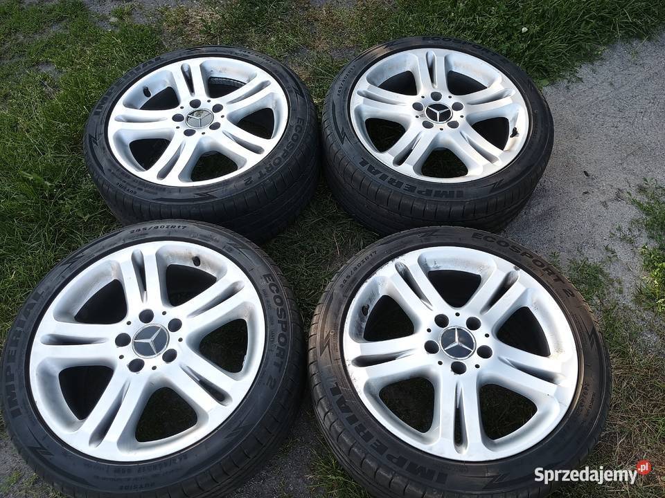 Felgi Mercedes 17 5x112 opony letnie Gorzów Wielkopolski