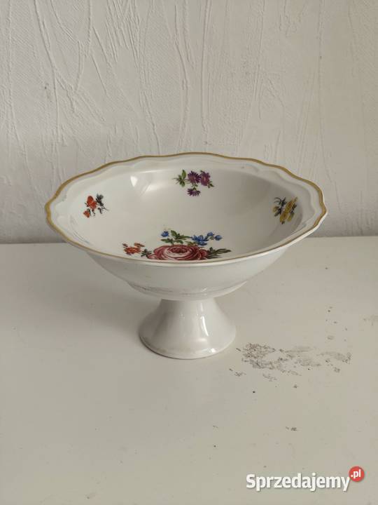 Elegancka patera na nodze retro Porcelana w łódzkie Poddębice sprzedam