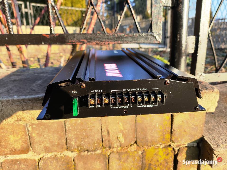 Wzmacniacz samochodowy 4 kanałowy FIRST AUSTRIA Wzmacniacze śląskie Niegowonice