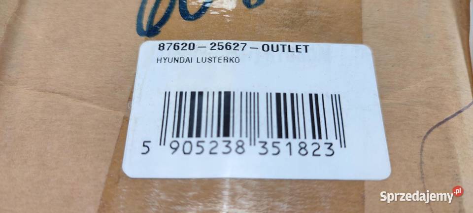 LUSTERKO PRAWE 5 PIN HYUNDAI ACCENT II 20002005 osobowe