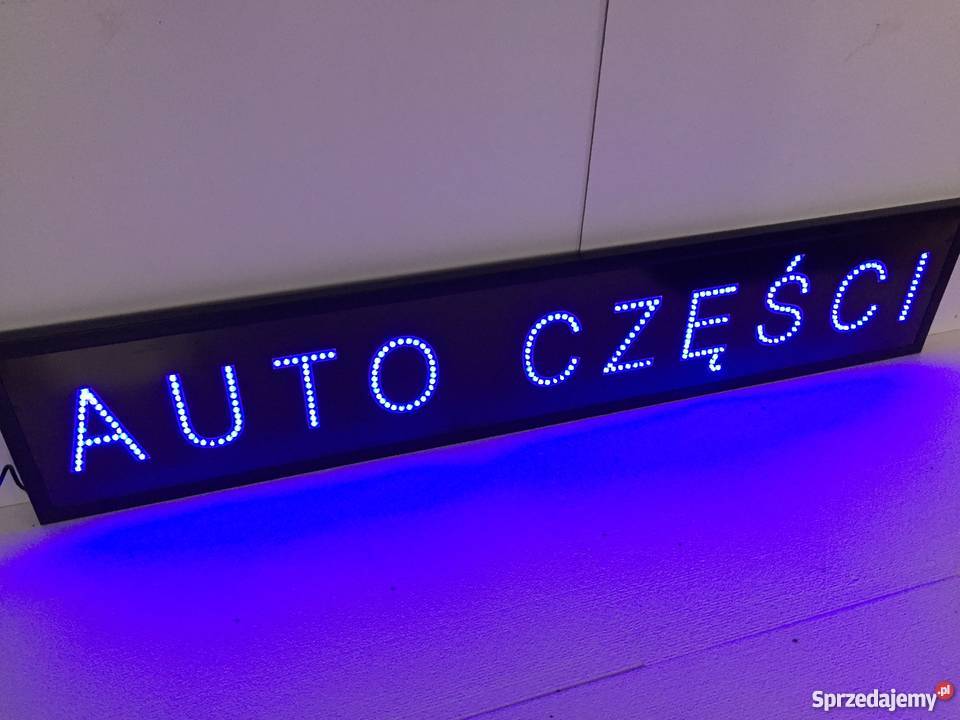Diodowa reklama szyld 150x30 zewnętrzna NOWA Pomiechówek