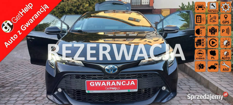 Toyota Corolla Rezerwacja 54 netto FV23Kamera immobilizer Gdańsk