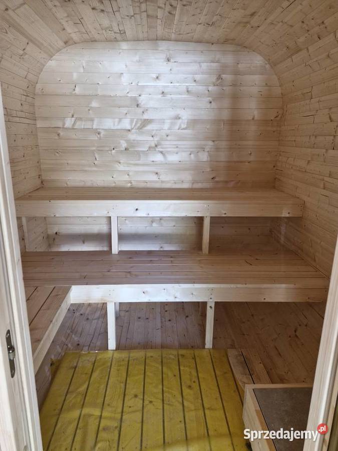 Sauna Ogrodowa Cube XL 36m dostępna ręki lubuskie Zielona Góra