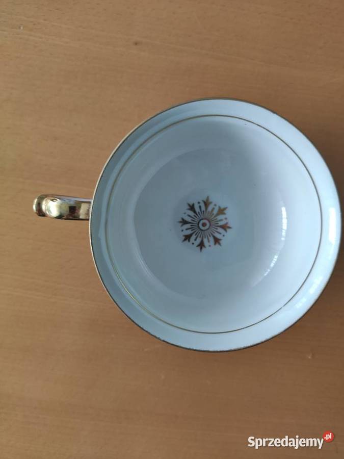 Podstawki pod filiżanki porcelanowe inny kolor Zawonia