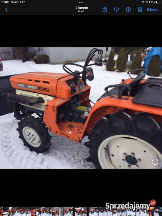 Kubita 16 3 tłok diesel nap4x4 Egiertowo sprzedam